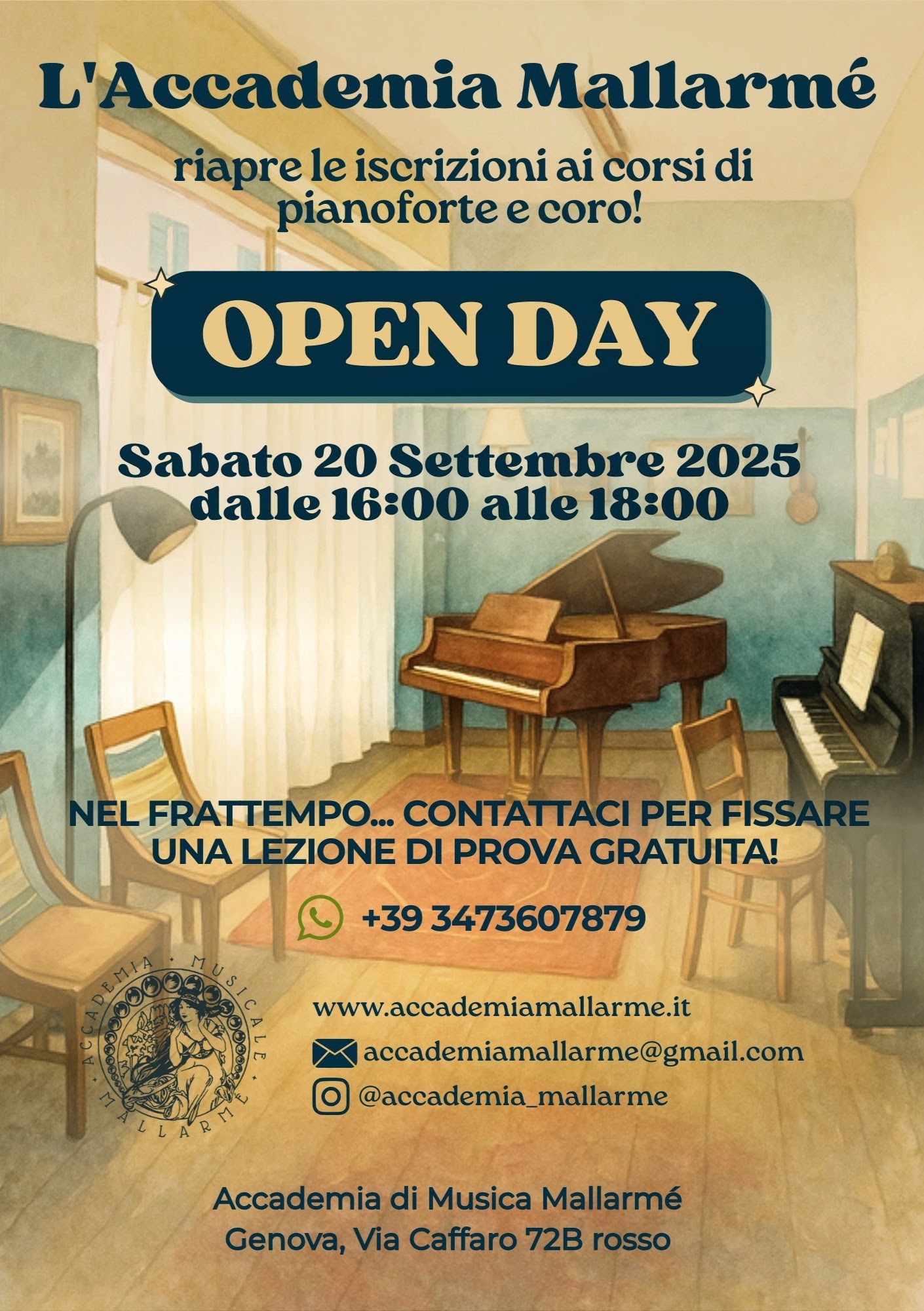 Pubblicità dell' Open Day 2025